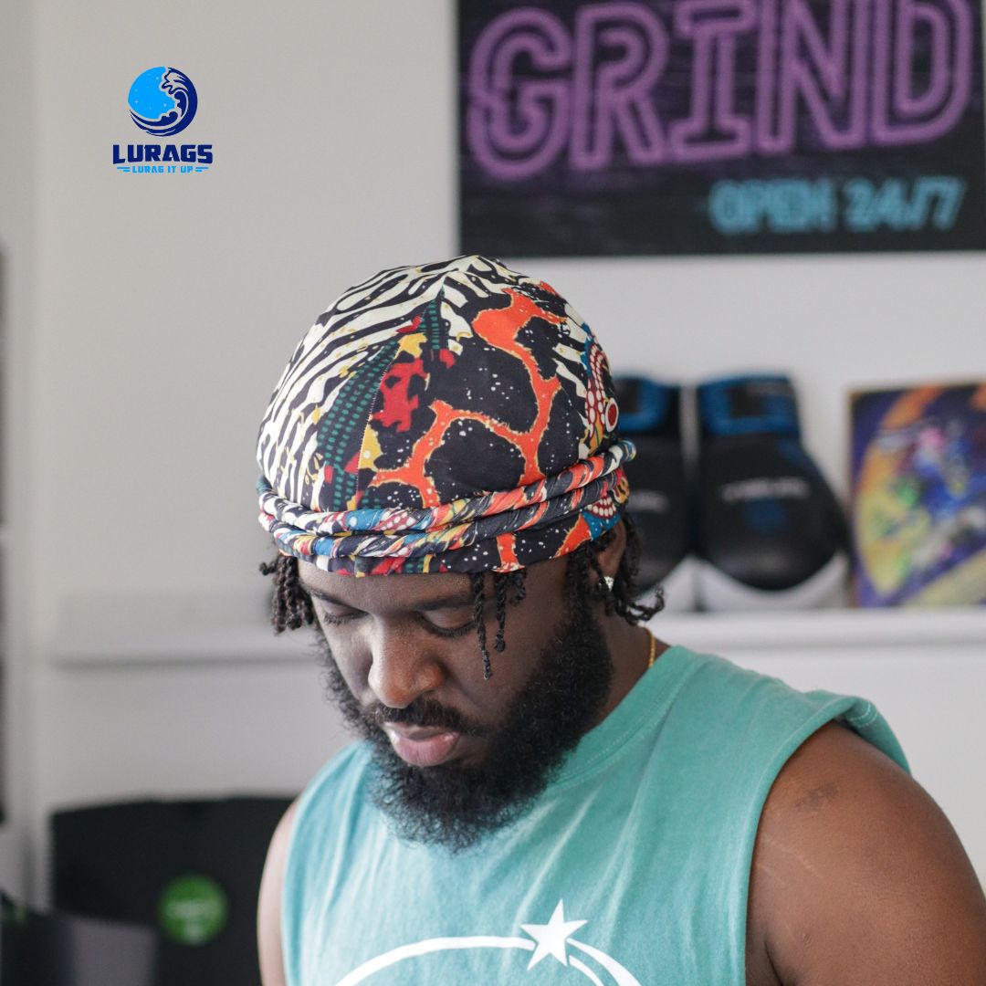 CUSTOM PRE-TIED HALO MALE TURBAN